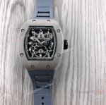 Swiss Richard Mille RM17-01 Tourbillion Watch Titanium Case